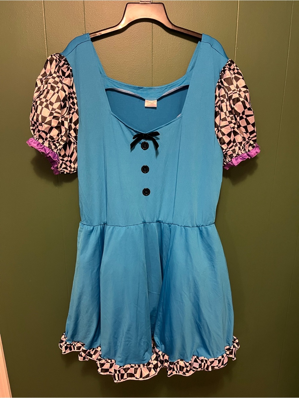Spirit Halloween- Blue and White Alice in Wonderland Dress (no accessories)